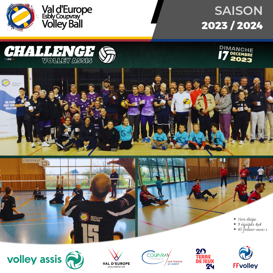 Retour sur le Challenge Volley Assis