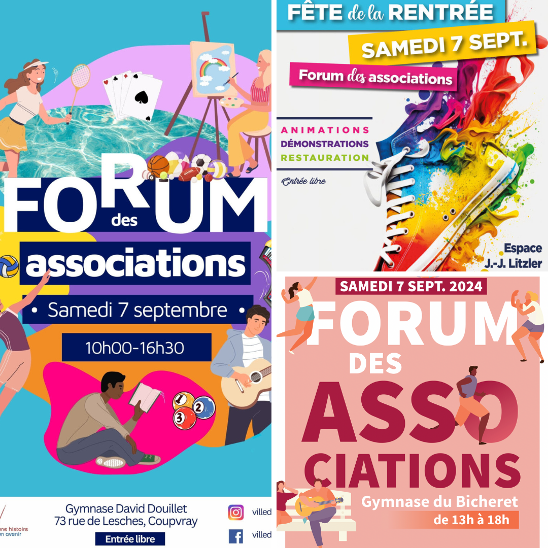 En septembre, en route pour les Forums