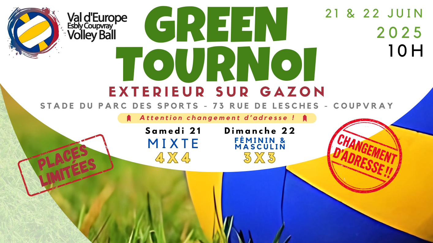 Green Tournoi 2025